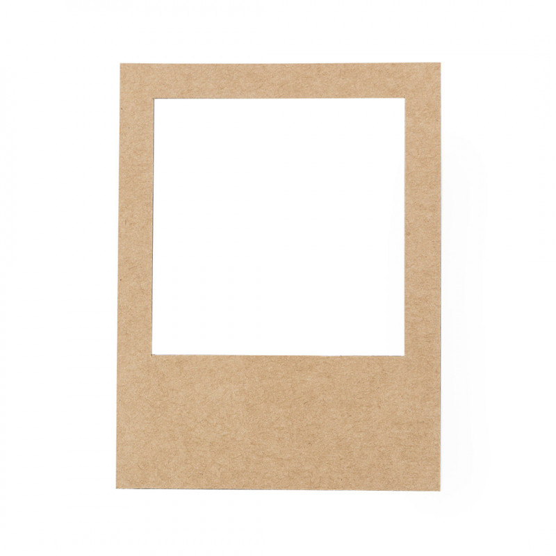 Cadre photo magnétique en carton recyclé pour photos 8,5x9 cm