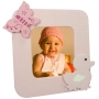 Cadre photo bébé en bois