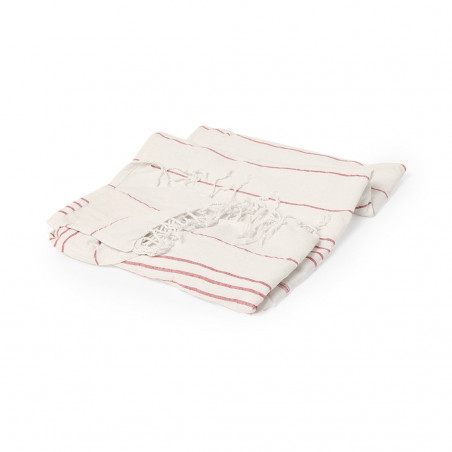 Pareo Serviette Bicolore en Coton Biologique Un Cadeau Élégant et Durable
