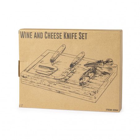 Coffret vin et fromage Hiblux