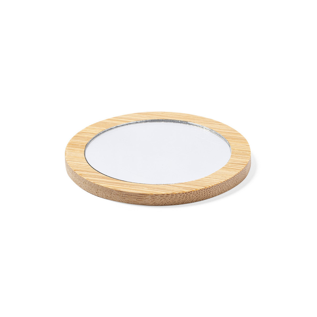 Miroir en Bambou : Détail Naturel et Élégant pour Invités