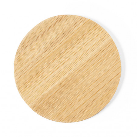 Miroir en Bambou : Détail Naturel et Élégant pour Invités