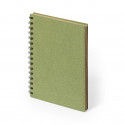 Carnet à anneaux A5 écologique en carton recyclé et style durable