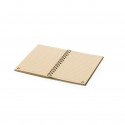 Carnet à anneaux A5 écologique en carton recyclé et style durable