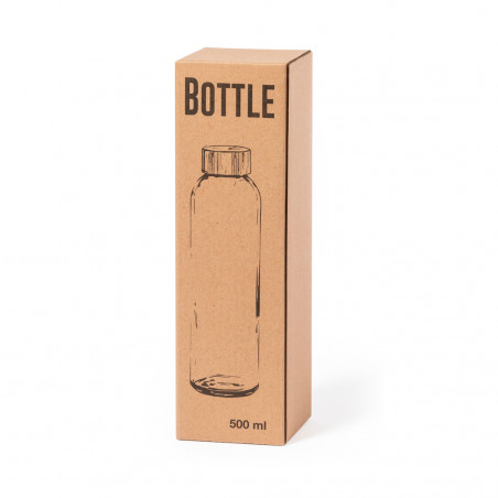 Bouteille en bambou avec bouchon à vis