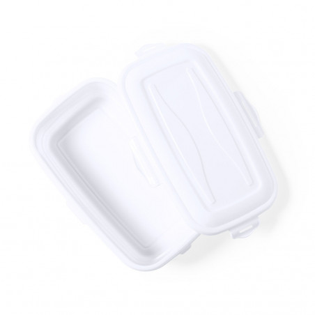 Boîte à lunch rectangulaire de 1 L avec certification Food Grade