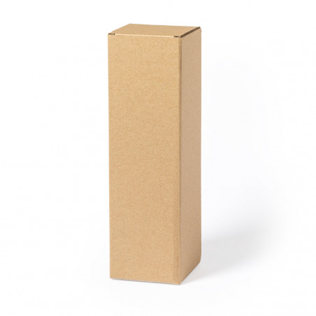 Boîte de présentation pour bidons et bouteilles en couleur kraft