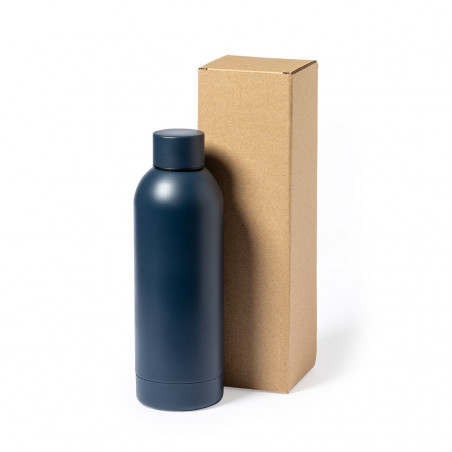 Boîte de présentation pour bidons et bouteilles en couleur kraft