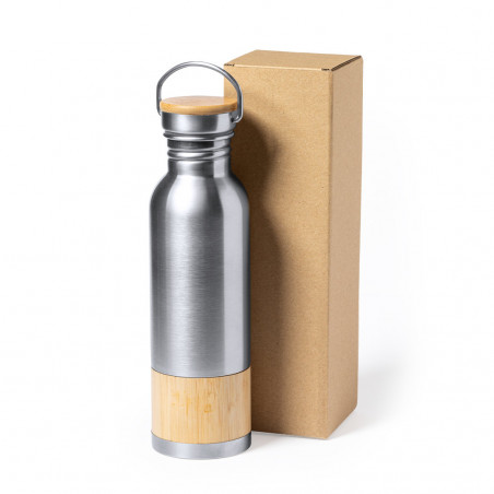 Boîte de présentation pour bidons et bouteilles en couleur kraft