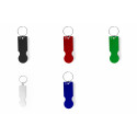 Porte-clés avec pièce intégrée pour chariot de courses disponible en plusieurs couleurs