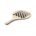 Raquettes de plage en bois 3 en 1
