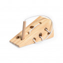 Jeu de Bois Fromage avec Cordon : Cadeau Éducatif et Original pour Enfants