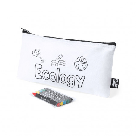 Étui de coloriage écologique avec des craies incluses