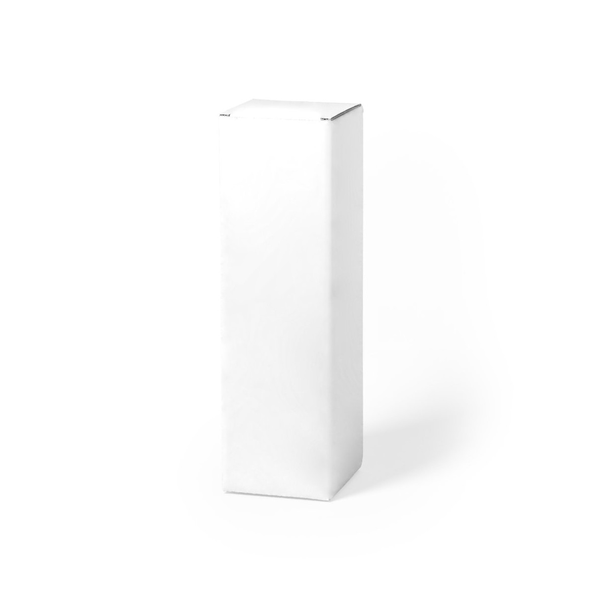 Boîte de présentation spéciale pour bidons blanche en carton