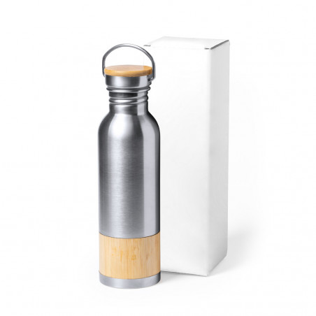 Boîte de présentation spéciale pour bidons blanche en carton