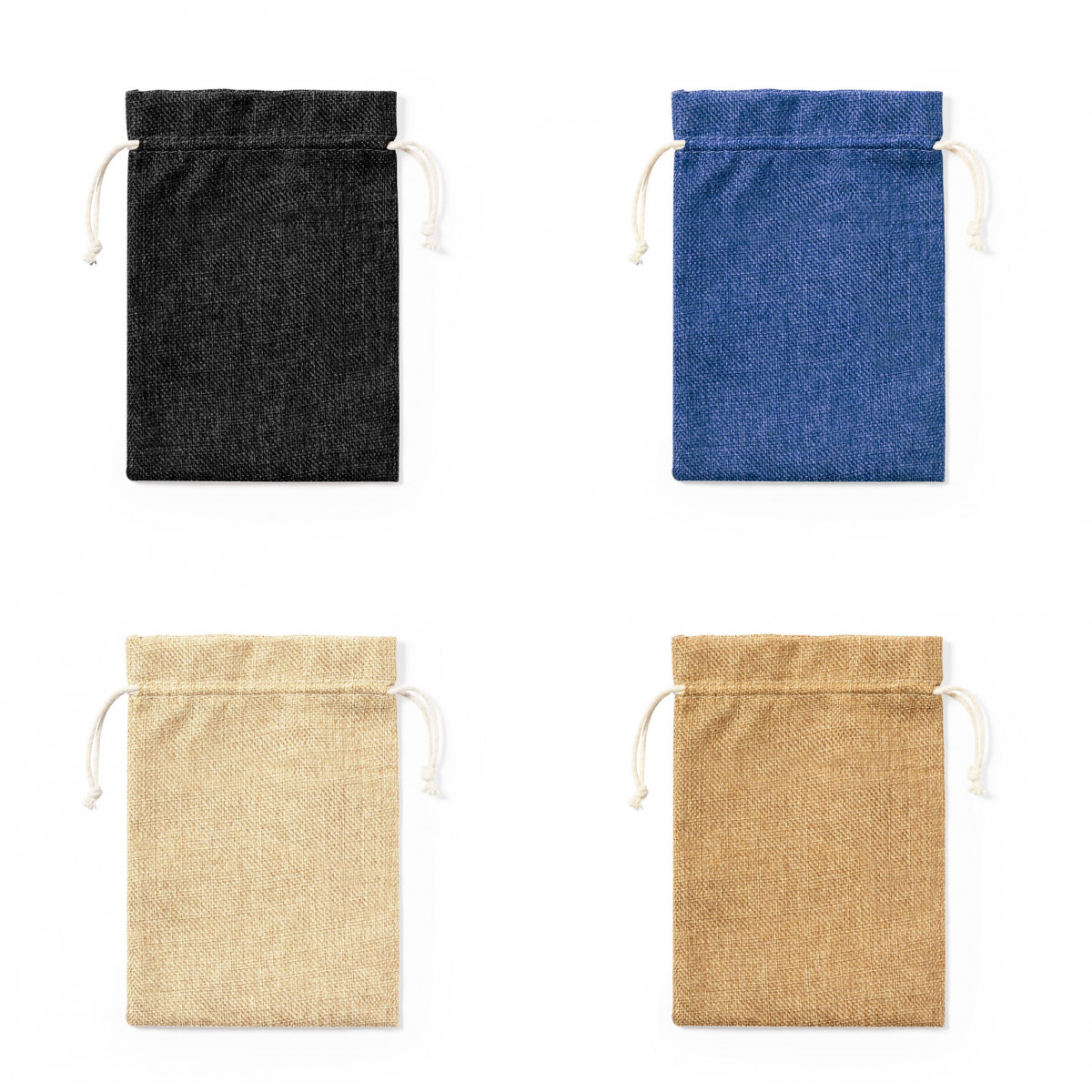 Sac de présentation 15 x 21 avec cordon de plusieurs couleurs