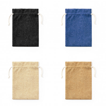 Sac de présentation 15 x 21 avec cordon de plusieurs couleurs