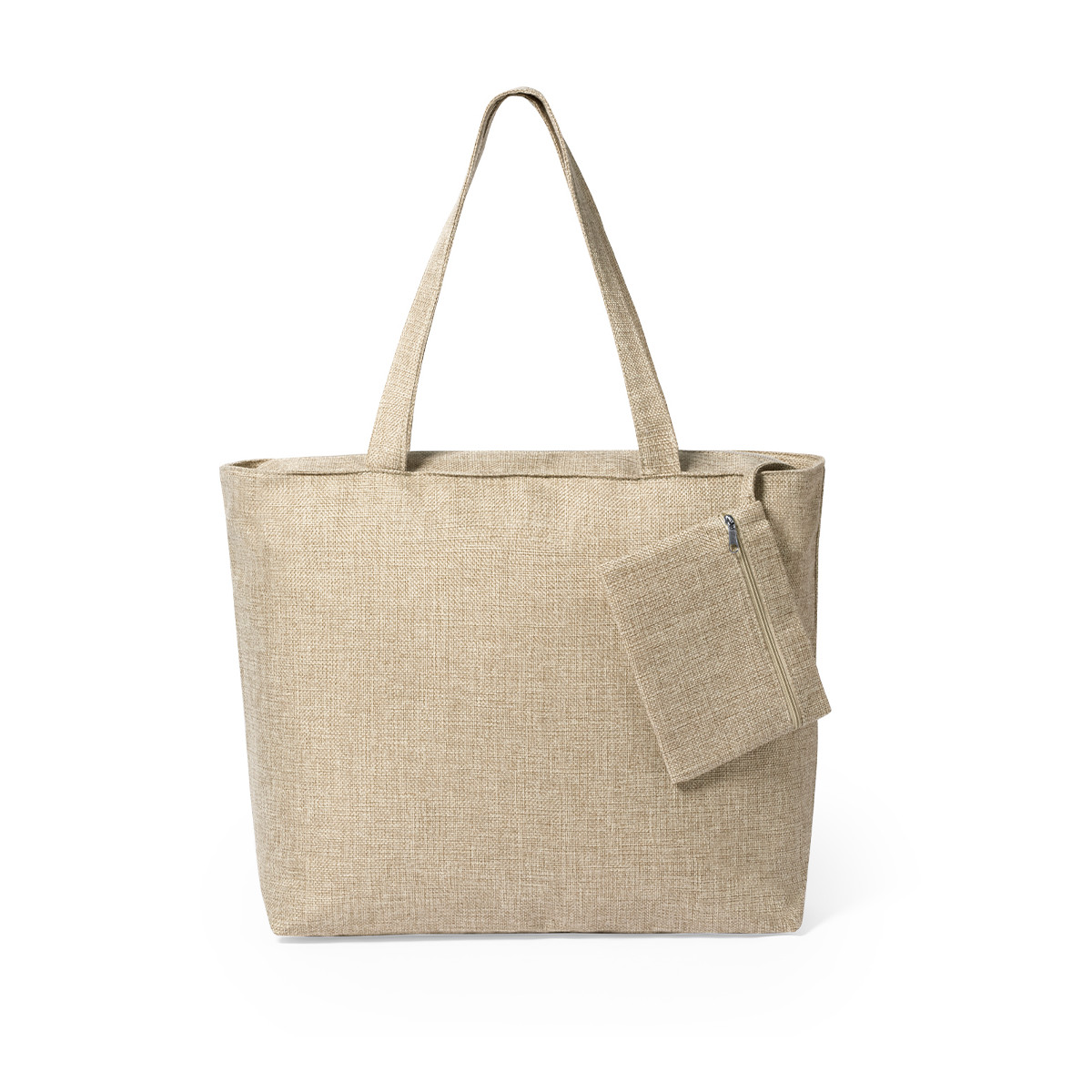Sac en polyester pour sublimation avec trousse assortie