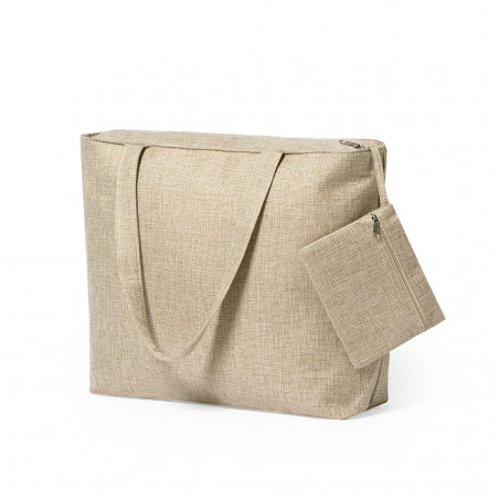 Sac en polyester pour sublimation avec trousse assortie