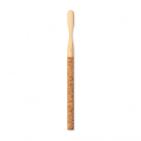 Brosse à dents en liège naturel et bambou pour l'hygiène buccale
