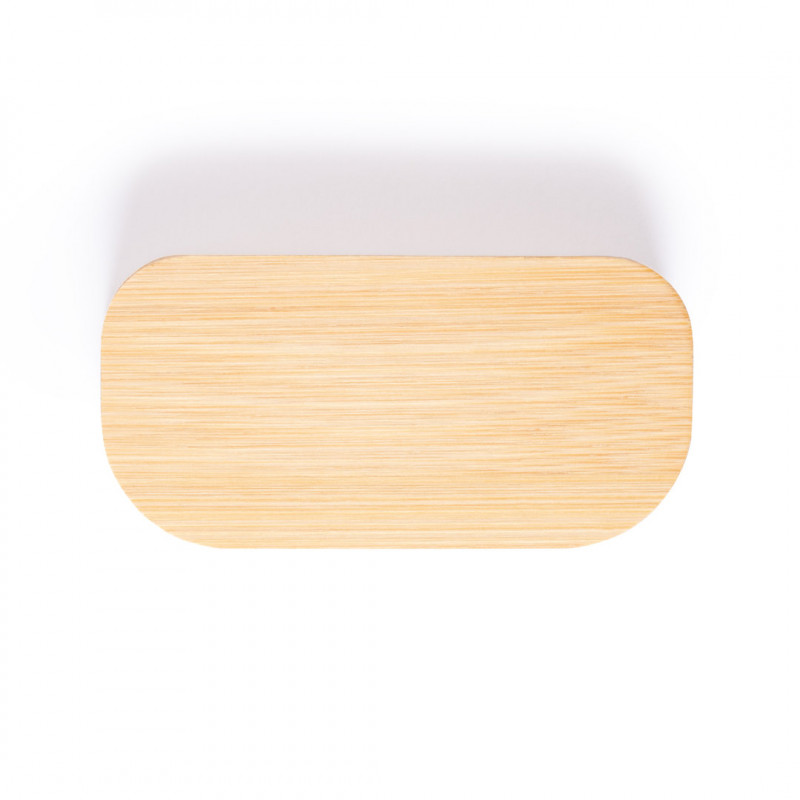 Pillier en bois de bambou avec compartiments