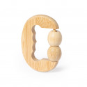 Massager en bambou avec 2 billes et poignée ergonomique