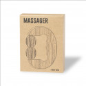 Massager en bambou avec 2 billes et poignée ergonomique