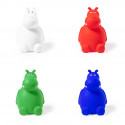 Tirelire en forme d'hippopotame de plusieurs couleurs pour enfants