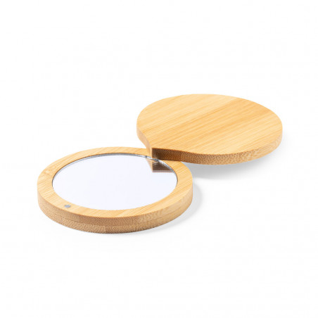 Miroir de poche avec couvercle magnétique