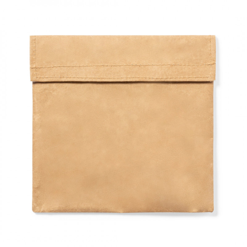 Sac thermique pour snacks ou sandwichs en style d'enveloppe en papier recyclé