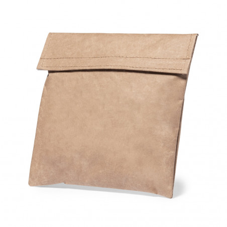 Sac thermique pour snacks ou sandwichs en style d'enveloppe en papier recyclé