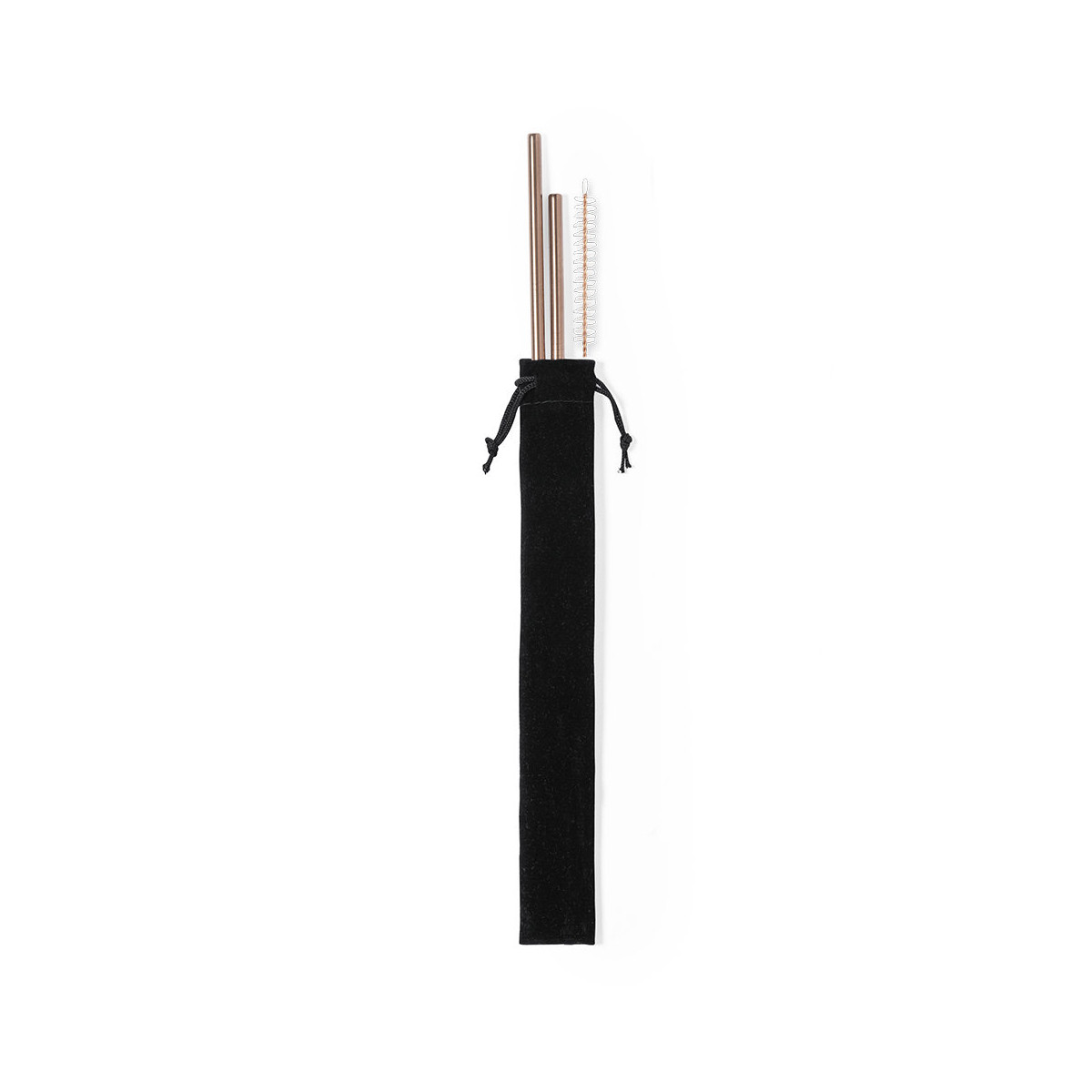 Paille 2 pièces en acier inoxydable