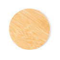 Sous-verre rond fabriqué en bambou
