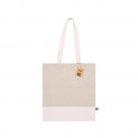 Sac bicolore en coton Fairtrade à offrir