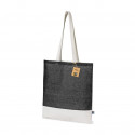 Sac bicolore en coton Fairtrade à offrir