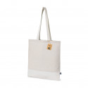 Sac bicolore en coton Fairtrade à offrir