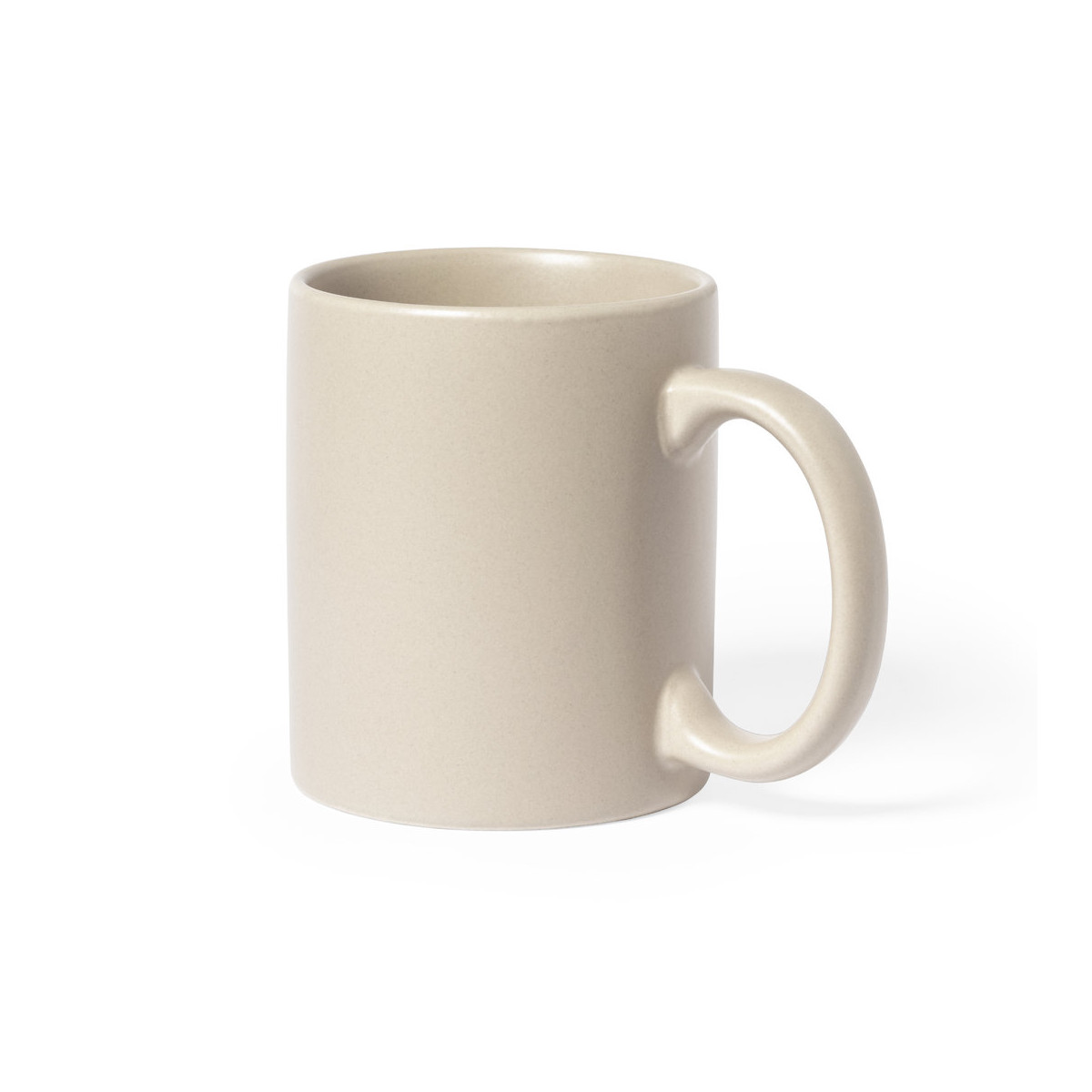 Tasse mug en céramique couleur naturelle à offrir