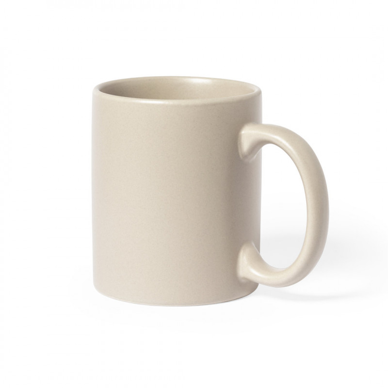 Tasse mug en céramique couleur naturelle à offrir