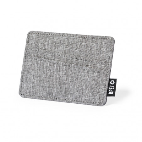 Porte-cartes en polyester recyclé de plusieurs couleurs à offrir