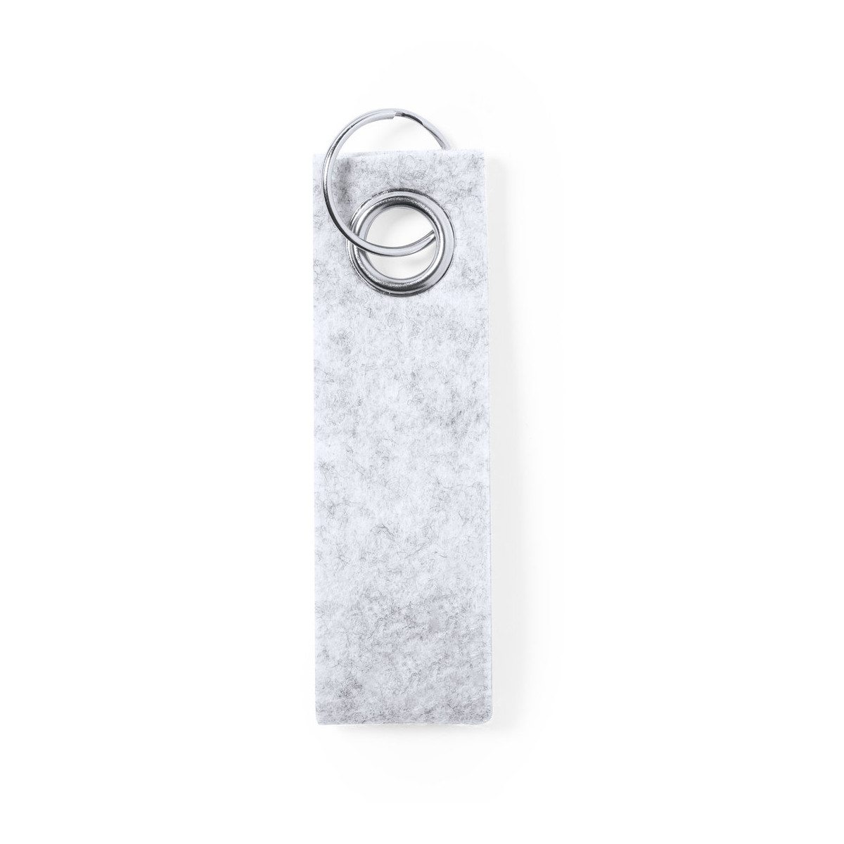 Porte-clés avec ruban en feutre souple rectangulaire à offrir en cadeau