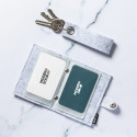 Porte-clés avec ruban en feutre souple rectangulaire à offrir en cadeau