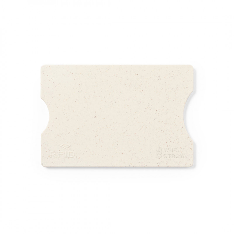Porte-cartes éco avec encoches pour extraction et technologie de sécurité RFID à offrir lors d'événements