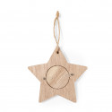 Ornements de Noël en Bois avec Photo Personnalise ton Arbre avec une Touche Spéciale