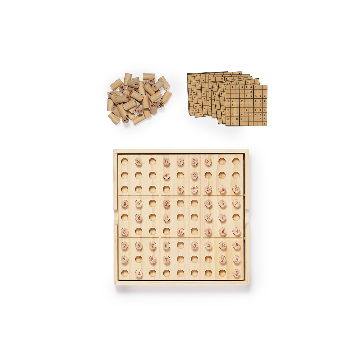 Sudoku classique en bois