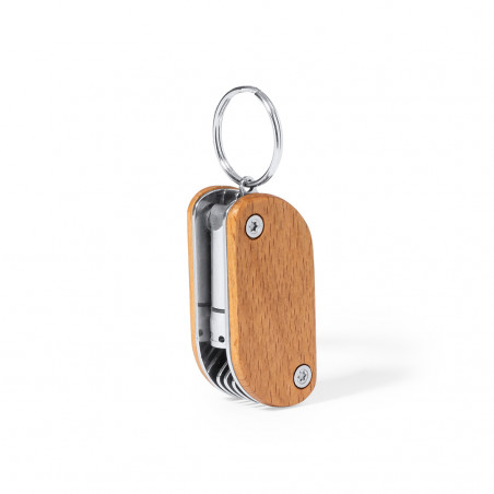 Porte-clés multi-usages avec des outils pratiques