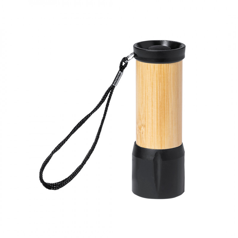 Lampe de poche à piles avec sangle de maintien