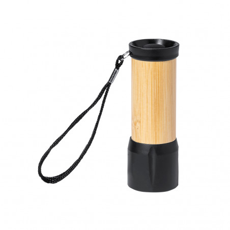 Lampe de poche à piles avec sangle de maintien