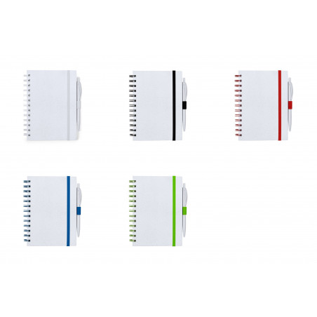 Carnet a5 à couverture rigide avec stylo