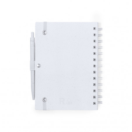 Carnet a5 à couverture rigide avec stylo