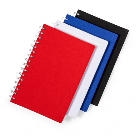 Cahier à anneaux A5 avec couverture rigide